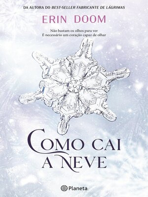 cover image of Como cai a neve
